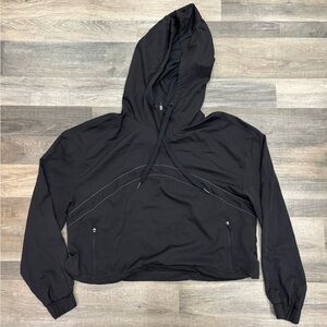 tasc Black Hooded Light Weight Women's Jacket